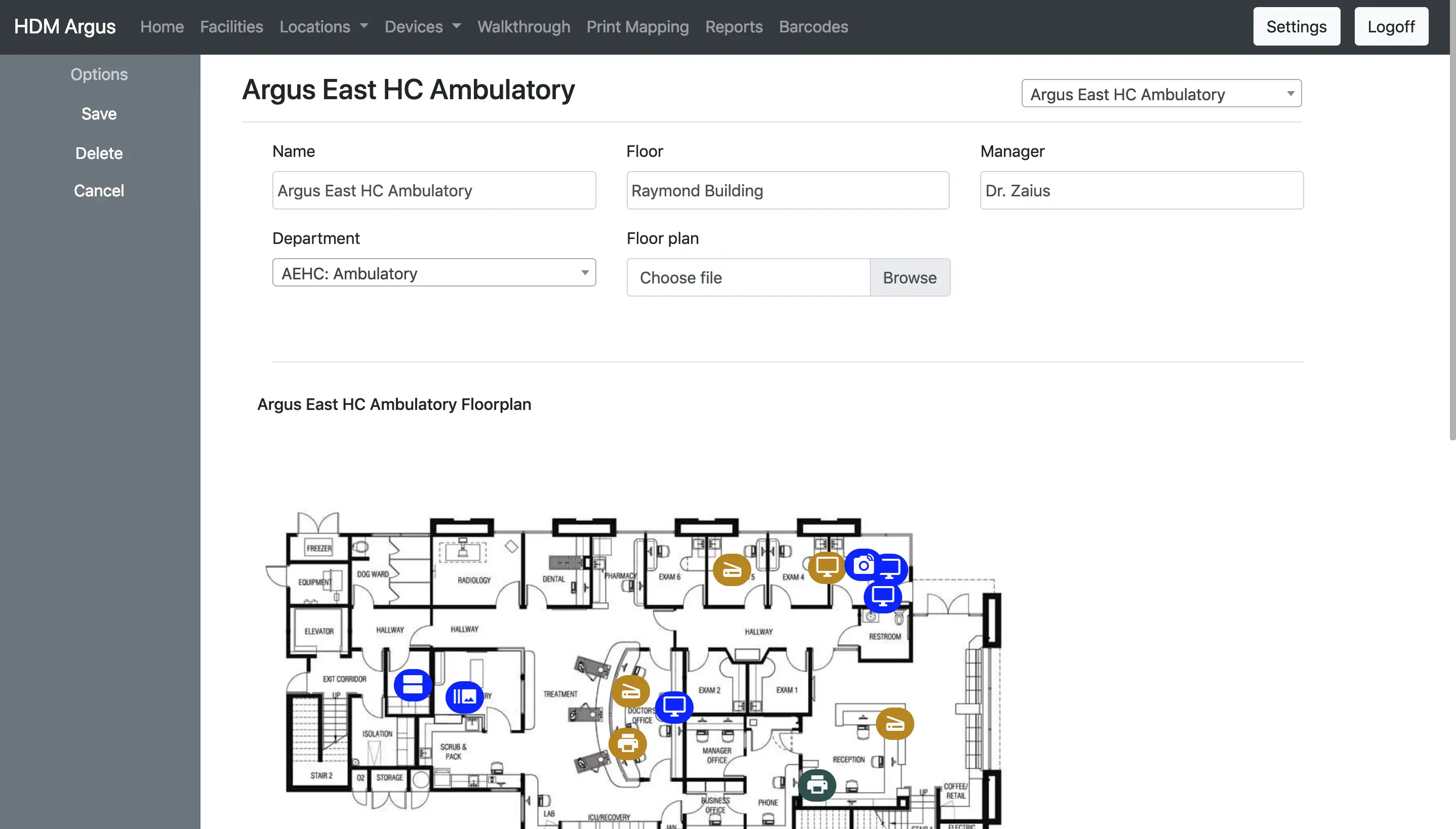 Argus floor plan preview